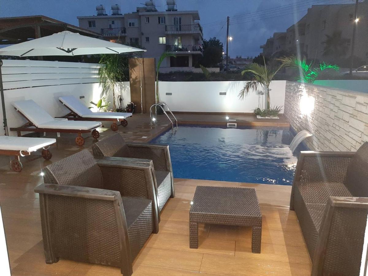 Melanos Fully Renovated Townhouse With Private Pool Leilighet Paphos Eksteriør bilde